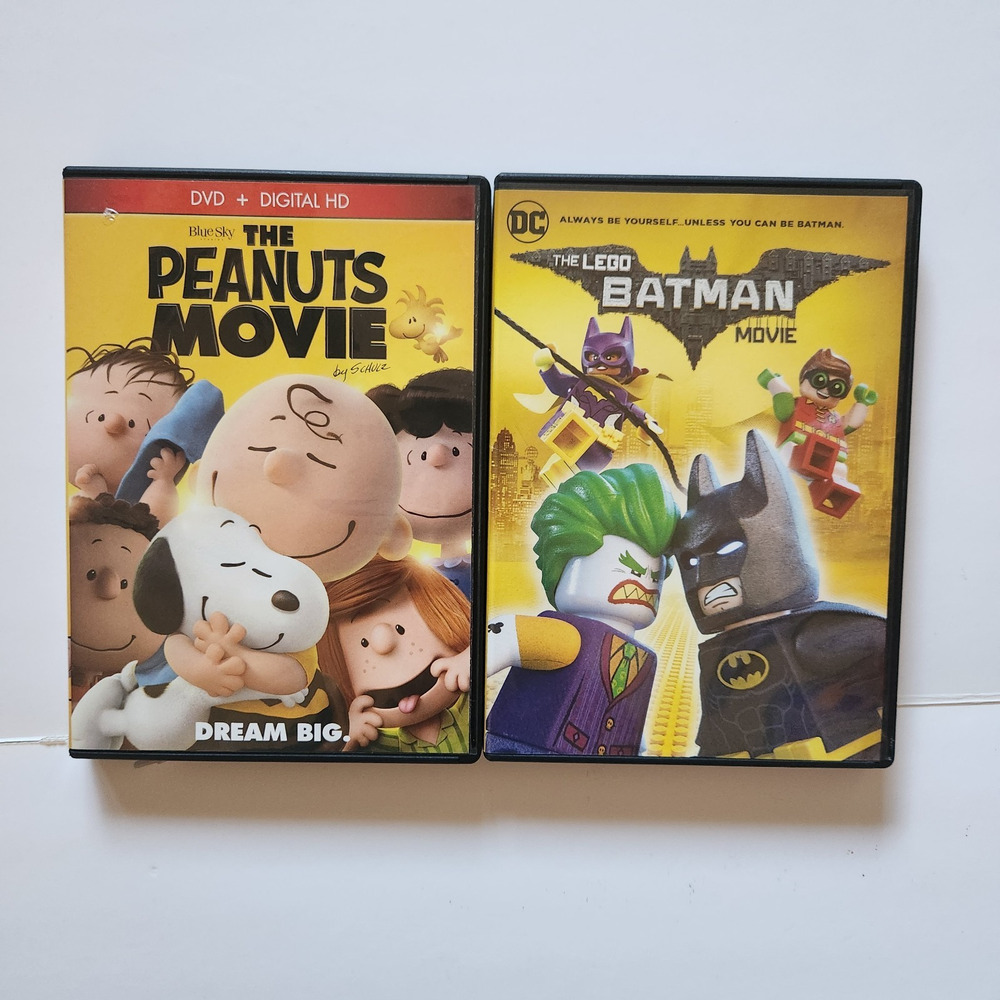 13 DVD Kids Lot Animated DreamWorks DVD Dragon Looney Tunes Peanuts Lego Animals - Picture 5 of 11